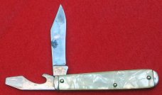 Case XX USA 2 Dot (1998) Dark Blue Bone 61050 SS Big Coke Bottle Knife - NIB