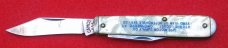 Case XX USA 2 Dot (1998) Dark Blue Bone 61050 SS Big Coke Bottle Knife - NIB