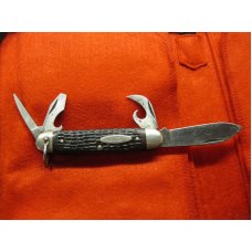Case Knife XX USA 64005R Bradford 1991 Delrin 4 blade camp Knife Used Case Knife XX USA 64005R Bradford 1991 Delrin 4 blade camp Knife Used