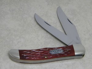 Ka-Bar Olean NY Red Bone CK97 Folding Hunter Knife - 1997 KA-BAR Knife Collectors Club