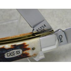 Case XX USA 4 Dot (1996) Red Stag R5254 SS Trapper Knife Case XX USA 4 Dot (1996) Red Stag R5254 SS Trapper Knife