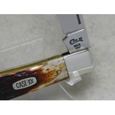 Case XX USA 4 Dot (1996) Red Stag R5111 1/2 SS 1 Blade Jack Knife Case XX USA 4 Dot (1996) Red Stag R5111 1/2 SS 1 Blade Jack Knife