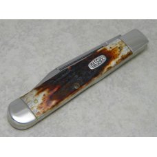 Case XX USA 4 Dot (1996) Red Stag R5111 1/2 SS 1 Blade Jack Knife Case XX USA 4 Dot (1996) Red Stag R5111 1/2 SS 1 Blade Jack Knife
