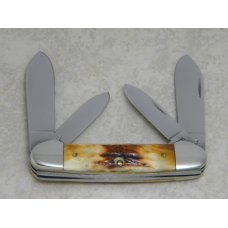 Case XX USA 4 Dot (1996) Red Stag 54131 Canoe Knife Case XX USA 4 Dot (1996) Red Stag 54131 Canoe Knife
