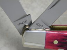 Ka-Bar Rancher WRA90 Pink Bone Large Stockman Knife c.1990 Ka-Bar Rancher WRA90 Pink Bone Large Stockman Knife c.1990