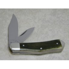 Ka-Bar Union HMP89 Smooth Green Bone Humpback Jack Knife c.1989 Ka-Bar Union HMP89 Smooth Green Bone Humpback Jack Knife c.1989