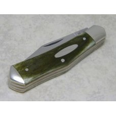 Ka-Bar Union HMP89 Smooth Green Bone Humpback Jack Knife c.1989 Ka-Bar Union HMP89 Smooth Green Bone Humpback Jack Knife c.1989