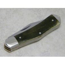 Ka-Bar Union HMP89 Smooth Green Bone Humpback Jack Knife c.1989 Ka-Bar Union HMP89 Smooth Green Bone Humpback Jack Knife c.1989