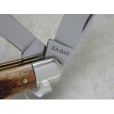 Ka-Bar Union HMP89 Jigged Bone Humpback Jack Knife c.1989 Ka-Bar Union HMP89 Jigged Bone Humpback Jack Knife c.1989