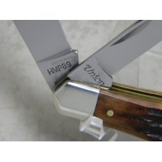 Ka-Bar Union HMP89 Jigged Bone Humpback Jack Knife c.1989 Ka-Bar Union HMP89 Jigged Bone Humpback Jack Knife c.1989
