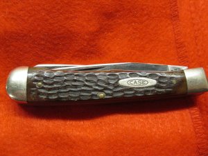 Case XX 6254  SSP 2-Dot 1978 2-Blade Trapper Folding Knife 