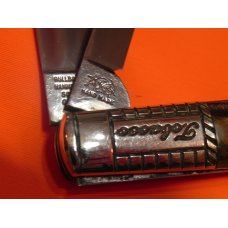 Vintage HAND MADE Bulldog Brand "Ohio White Burley" 2 Blade Tobacco Barlow w Great Stag Handles -NOS Vintage HAND MADE Bulldog Brand "Ohio White Burley" 2 Blade Tobacco Barlow w Great Stag Handles -NOS
