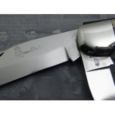 Queen Cutlery Co. #39 Two Blade Folding Hunter in Winterbottom Bone Queen Cutlery Co. #39 Two Blade Folding Hunter in Winterbottom Bone