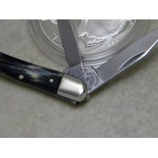 Fight'n Rooster Solingen Germany Imitation Horn Miniature Barehead Peanut Jack Knife