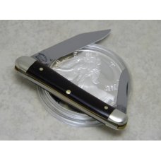 Fight'n Rooster Germany Imitation Tortoise Shell Miniature Half Whittler Knife