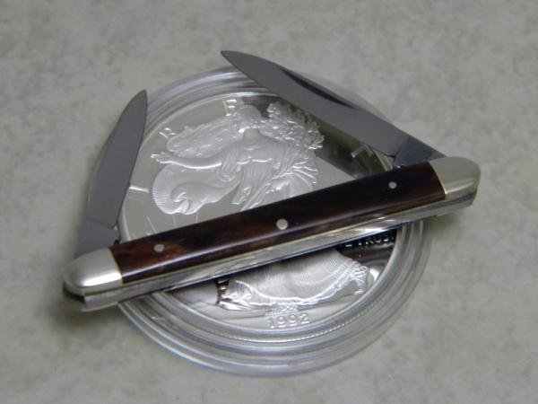Fight'n Rooster Solingen Germany Bone Miniature Pen Knife