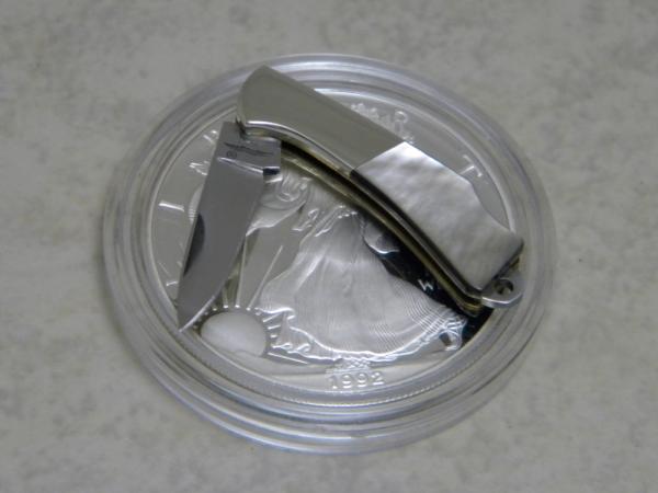 Parker Eagle Brand Japan Black Pearl Miniature Lockback Knife Parker Eagle Brand Japan Black Pearl Miniature Lockback Knife