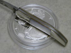 Frost Cutlery Japan Pearl "Little Tex" Miniature Texas Toothpick Knife Frost Cutlery Japan Pearl "Little Tex" Miniature Texas Toothpick Knife