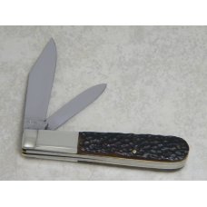 F.A. Bower Dist. Co. Solingen Germany #35 Bone Stepped Bolster Barlow Knife F.A. Bower Dist. Co. Solingen Germany #35 Bone Stepped Bolster Barlow Knife
