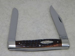 Case XX USA 1965-69 Pretty Bone 6275 SP Moose Knife