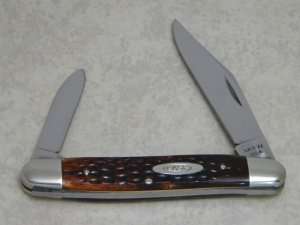 Case XX USA 4 Dot (1976) Pretty Bone 06247 Large Pen Knife