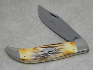 Case XX USA 4 Dot (1976) Stag 5172 SSP Razor Edge Clasp Knife