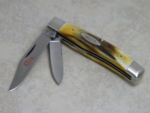 Case XX Stainless USA 2 Dot (1978) Stag 52032 SSP Red Etch Jack Knife