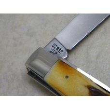 Case XX Stainless USA 2 Dot (1978) Stag 52032 SSP Red Etch Jack Knife Case XX Stainless USA 2 Dot (1978) Stag 52032 SSP Red Etch Jack Knife