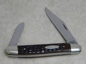 Case XX USA 5 Dot (1975) Pretty Bone 06247 Large Pen Knife
