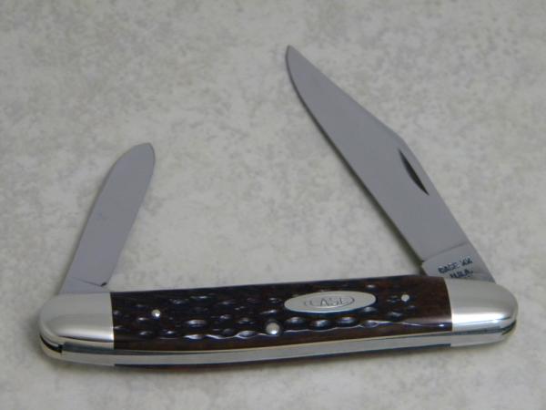 Case XX USA 5 Dot (1975) Pretty Bone 06247 Large Pen Knife