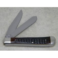 Case XX USA 10 Dot (1970) Pretty Bone 6254 Trapper Knife Case XX USA 10 Dot (1970) Pretty Bone 6254 Trapper Knife