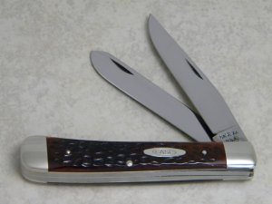 Case XX USA 6 Dot (1974) Pretty Bone 6254 Trapper Knife