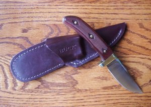 BUCK GEN 5 KNIFE, Cabela's Exclusive, Discontinued, Rosewood Handle
