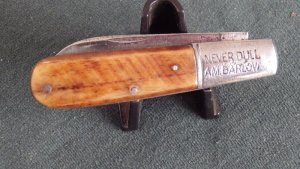 Never Dull Am. Barlow 1 blade Brantford Cutlery Co. USA  C.1910-1930