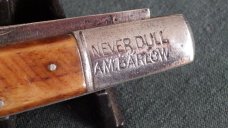 Never Dull Am. Barlow 1 blade Brantford Cutlery Co. USA C.1910-1930 Never Dull Am. Barlow 1 blade Brantford Cutlery Co. USA C.1910-1930