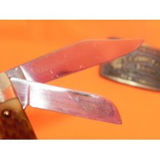 Vintage Colonel Coon 3 Blade Stockman Pocket Knife with Derlin Handles -NOS -Factory Edges on Blades Vintage Colonel Coon 3 Blade Stockman Pocket Knife with Derlin Handles -NOS -Factory Edges on Blades