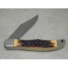 Schrade Walden Stainless 127UH Uncle Henry Staglon Linerlock Folding Hunter Knife & Pouch in Box Schrade Walden Stainless 127UH Uncle Henry Staglon Linerlock Folding Hunter Knife & Pouch in Box