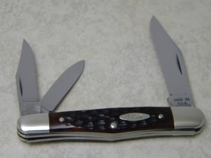 Case XX USA 10 Dot (1970) Pretty Bone 6383 Whittler Knife