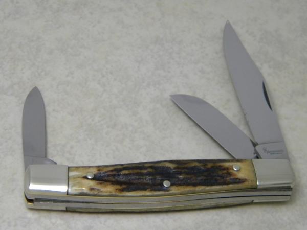 Browning Made in Germany Genuine Stag Large Stockman Knife Browning Made in Germany Genuine Stag Large Stockman Knife