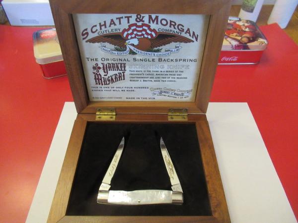 Schatt & Morgan Pearl Yankee Muskrat President's Choice Schatt & Morgan Pearl Yankee Muskrat President's Choice