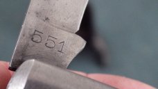 Case XX Stainless USA 3 Dot (1977) Stag 5111 1/2 Blue Scroll Knife - Mint Case XX Stainless USA 3 Dot (1977) Stag 5111 1/2 Blue Scroll Knife - Mint