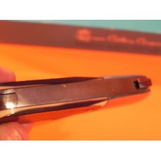 Vintage 1976 Queen #27 Barlow Pocket Knife w Derlin Handles -Queen Steele #27 Made in USA Blade Etch