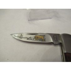 Cattaraugus Red Bone Small Lock Back By A.G. Russell Model # CM-11