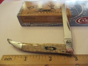 Case XX Oosik Tiny Texas Toothpick Pattern # 610096 SS