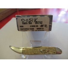 Case XX Oosik Tiny Texas Toothpick Pattern # 610096 SS Case XX Oosik Tiny Texas Toothpick Pattern # 610096 SS