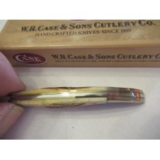 Case XX Stag Damascus Tiny Texas Toothpick Pattern # 510096D Case XX Stag Damascus Tiny Texas Toothpick Pattern # 510096D
