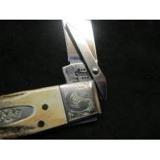 Case Knife XX USA 5111-1/2L Cheetah 2003 Genuine Stag with Scrolled Bolsters Swing Guard Knife Case Knife XX USA 5111-1/2L Cheetah 2003 Genuine Stag with Scrolled Bolsters Swing Guard Knife