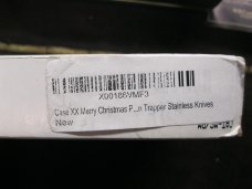 Case XX 9254 SS 2-Blade Trapper Folding Knife Merry Christmas Commemorative Edition # 394 Case XX 9254 SS 2-Blade Trapper Folding Knife Merry Christmas Commemorative Edition # 394