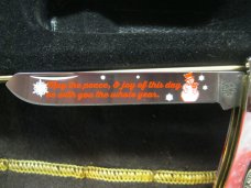 Case XX 9254 SS 2-Blade Trapper Folding Knife Merry Christmas Commemorative Edition # 394 Case XX 9254 SS 2-Blade Trapper Folding Knife Merry Christmas Commemorative Edition # 394