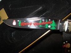 Case XX 9254 SS 2-Blade Trapper Folding Knife Merry Christmas Commemorative Edition # 394 Case XX 9254 SS 2-Blade Trapper Folding Knife Merry Christmas Commemorative Edition # 394